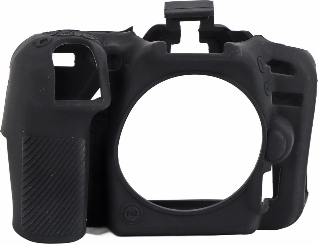 Silikonkameraabdeckung, weicher Abdeckung Easy Access Waschbares Schwarz für Nikon D7500