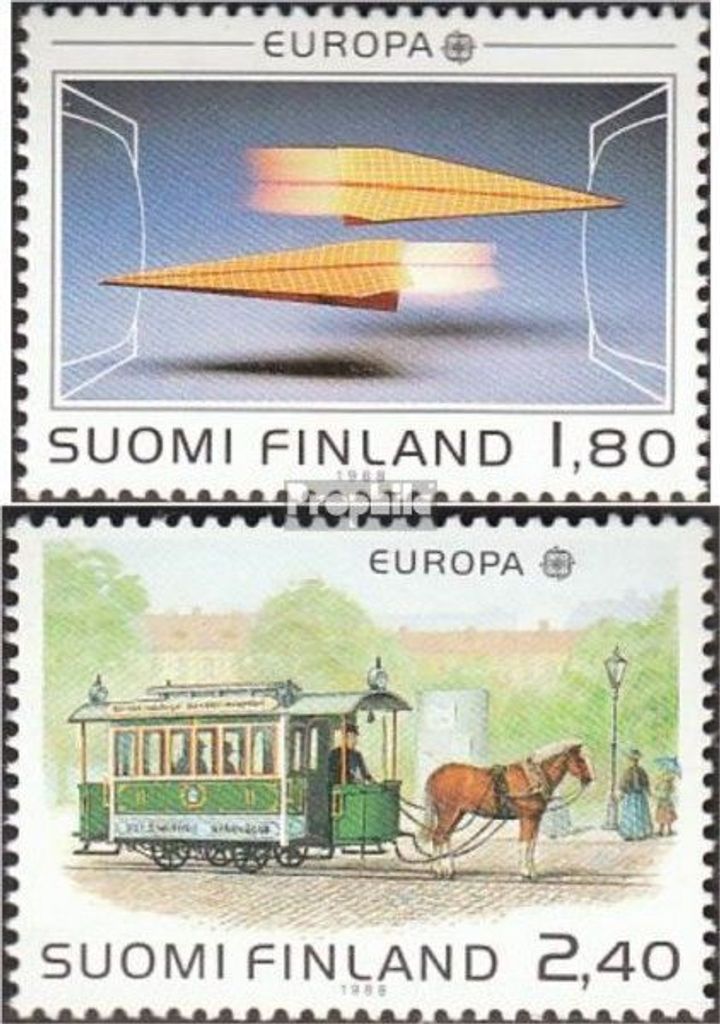 Briefmarken Finnland 1988 Mi 1051-1052 (kompl.Ausg.) postfrisch Europa