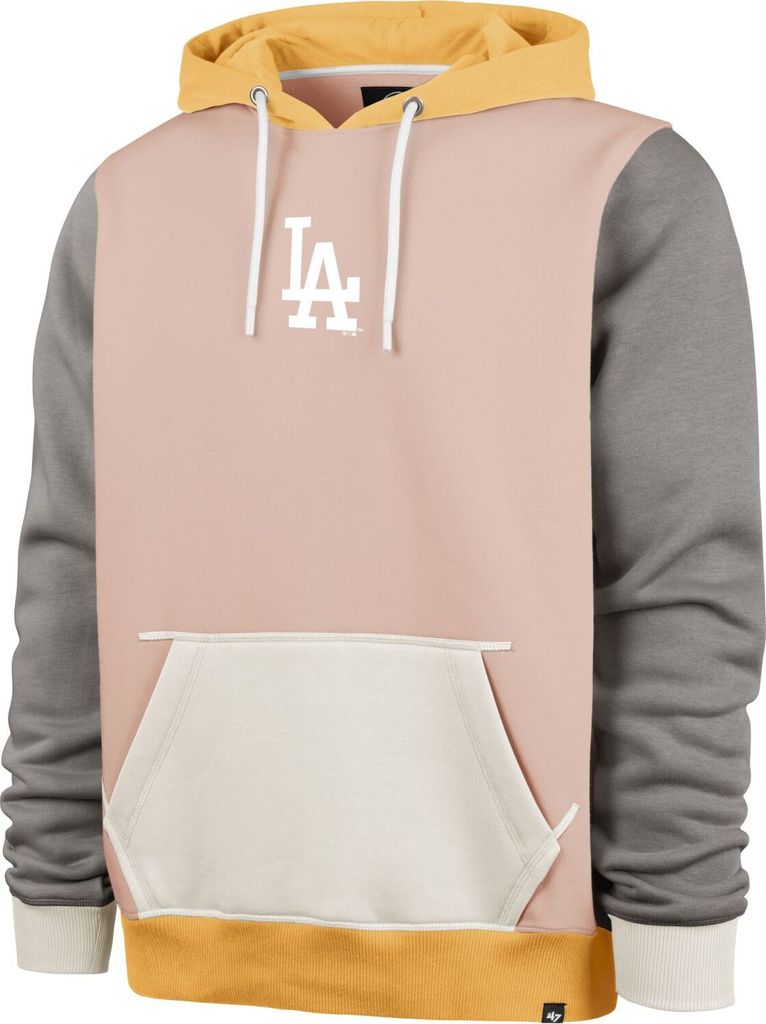 47 Brand Color Fleece Hoody - BLOCK Los Angeles Dodgers - M