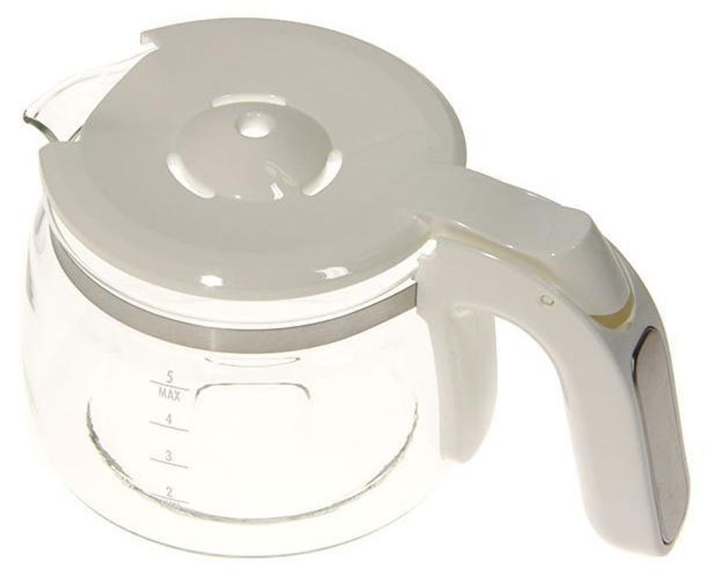 Delonghi Karaffe Becher weiße Tasse amerikanische Produktbild 