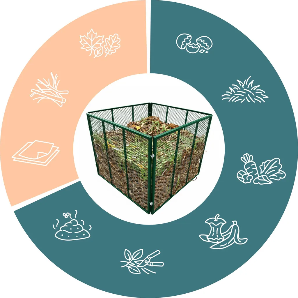 Réduire ses Déchets avec le Composteur Métallique 800L - Solution Durable - 6