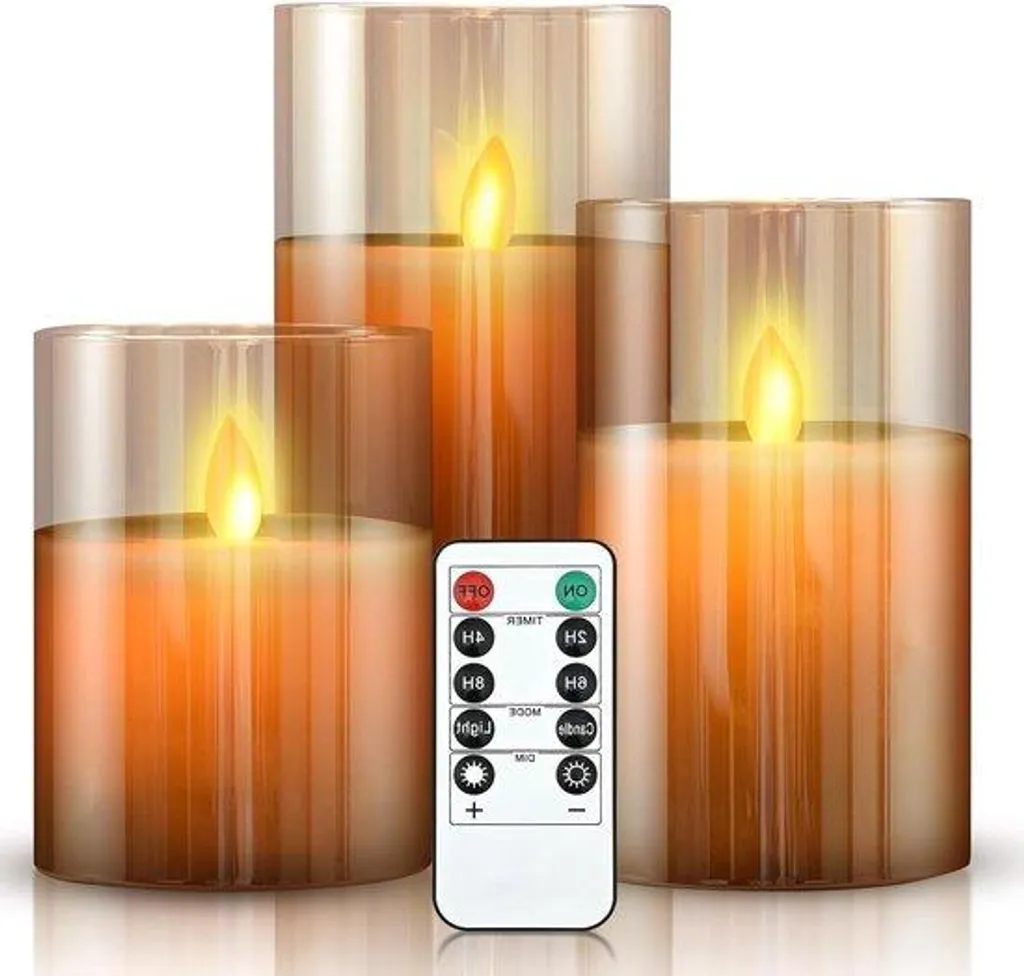 Lampes LED sans Flamme en Verre : Sécurité Totale et Ambiance Vacillante Zen