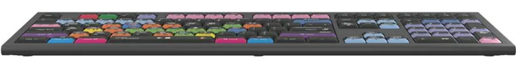 Clavier USB QWERTZ Noir Logickeyboard pour Bureautique et Multilingue