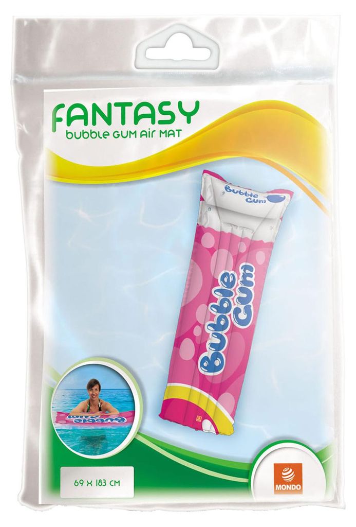 Mondo Luftmatratze Bubblegum - aufblasbare Matte 183cm für Kinder