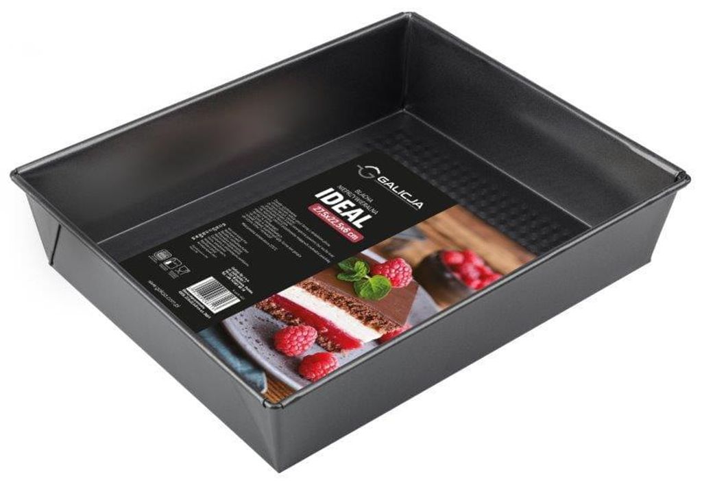 IDEAL anti-aanbak bakvorm, 27,5 x 22,5 cm Productafbeelding 