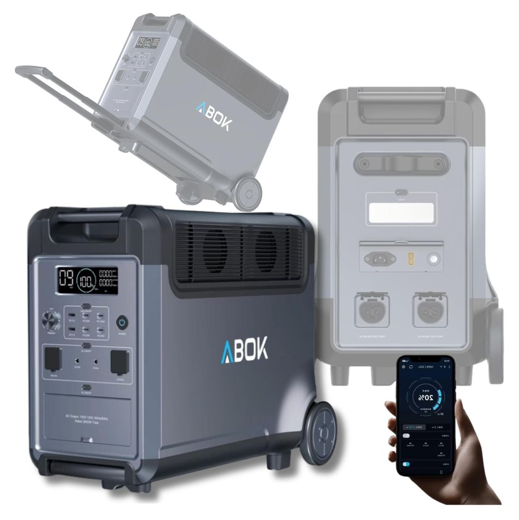 Napájecí stanice Abok ARK3600, 3600 W / 3840 Wh Obrázek produktu 