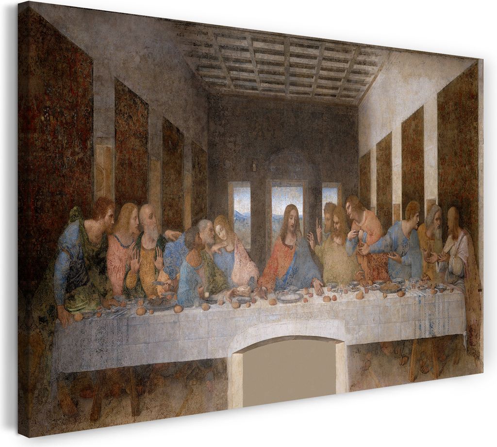 Leinwandbild (120x80cm): Leonardo da Vinci - Das letzte Produktbild 