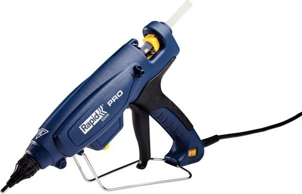 Rapid 5000328, Heißklebepistole, Blau, Acrylnitril-Butadien-Styrol (ABS), Karton, Elektronisch, Möbel, Holz, 29,988 g/min, 60 s