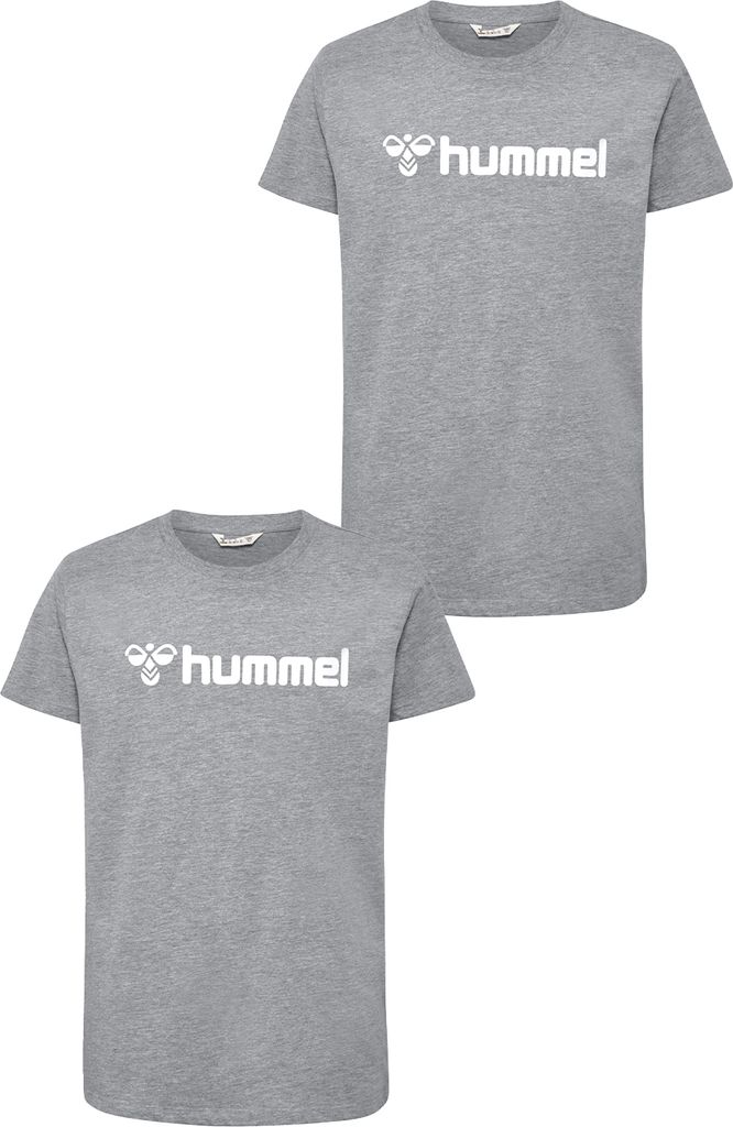 hummel 2er-SET T-Shirt mit Logo aus Baumwolle Größe: 116