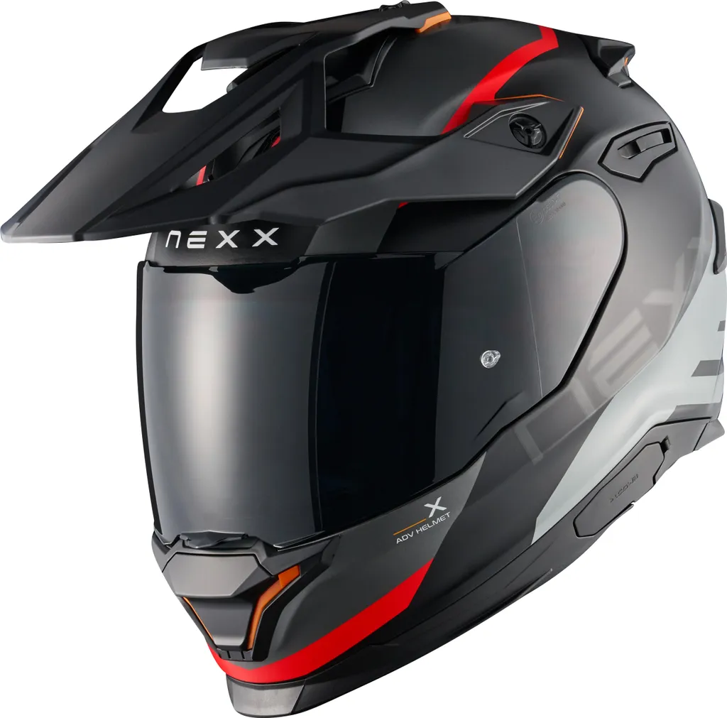 Casque Nexx Y.TRAVL QUEST BLACK.RED MT en taille S pour moto et scooter