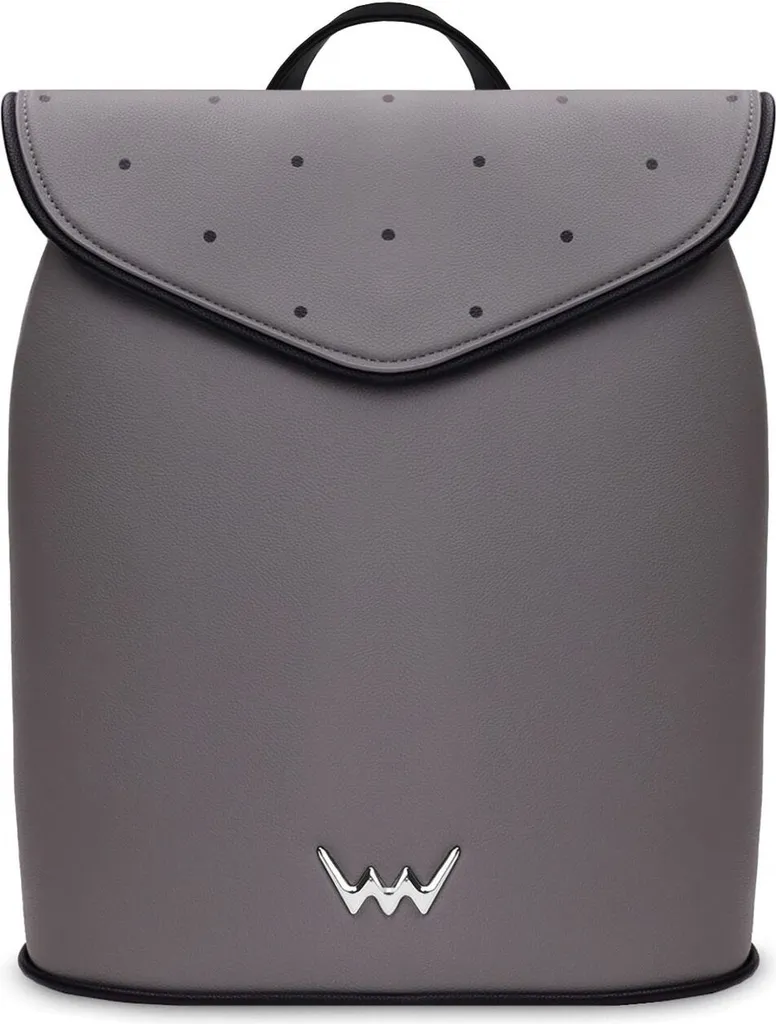 Petit sac à dos de ville Joanna Dotty Grey Vuch pour femme active et mode