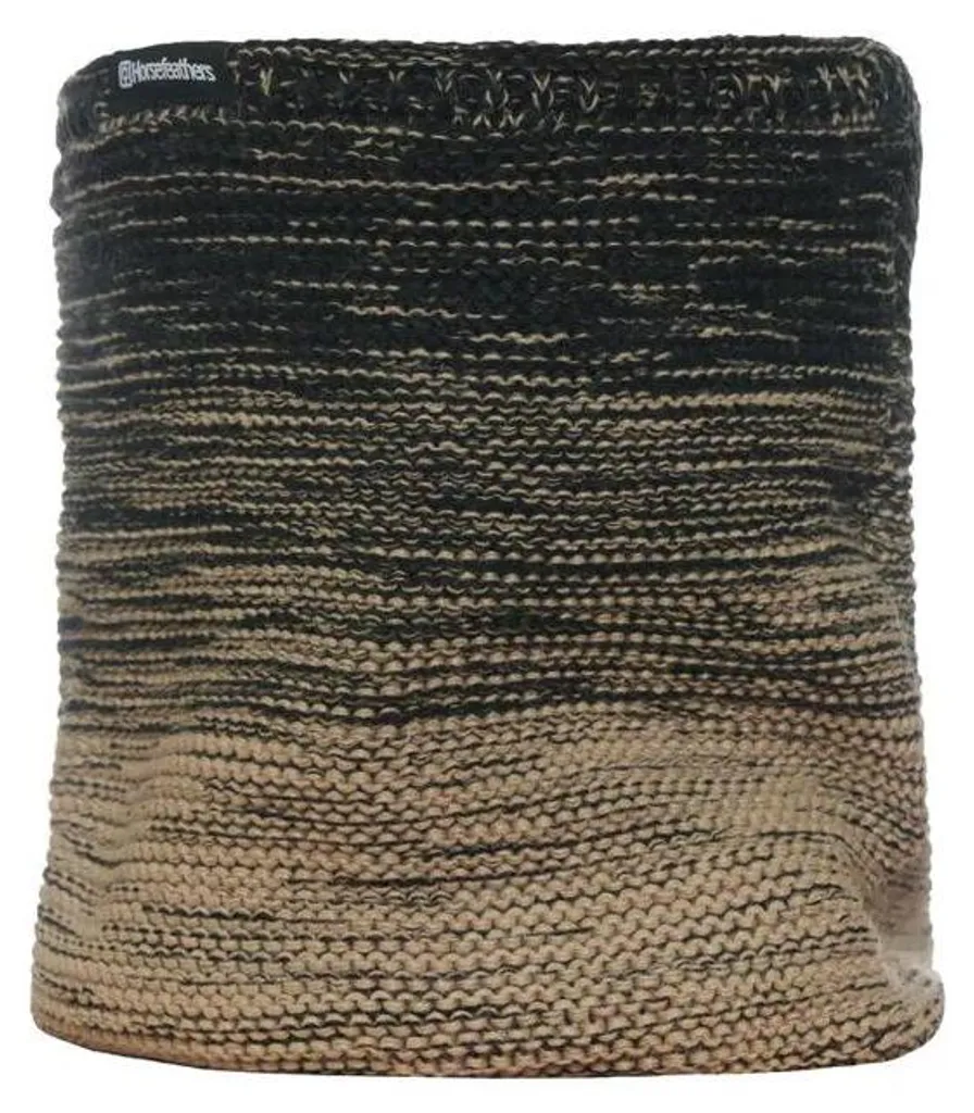 Tour de cou en maille Horsefeathers Lota coloris mojave et noir
