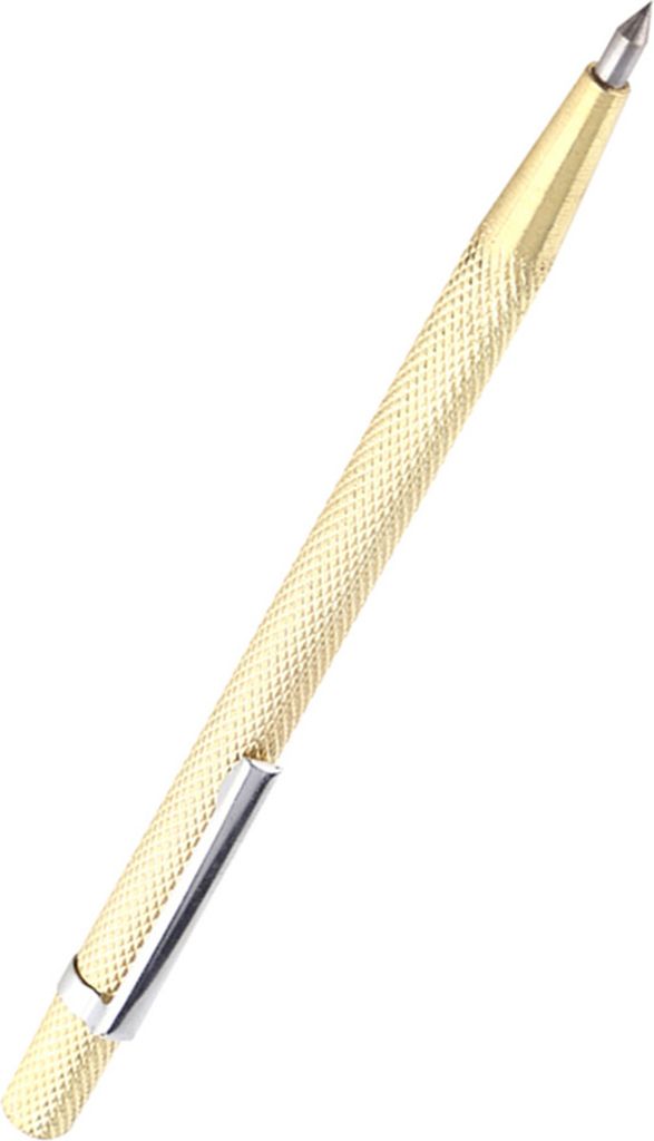 Tragbarer Gravierstift Gravierstift Werkzeug Glas Keramik Gravierer Ritzwerkzeug (Gold)