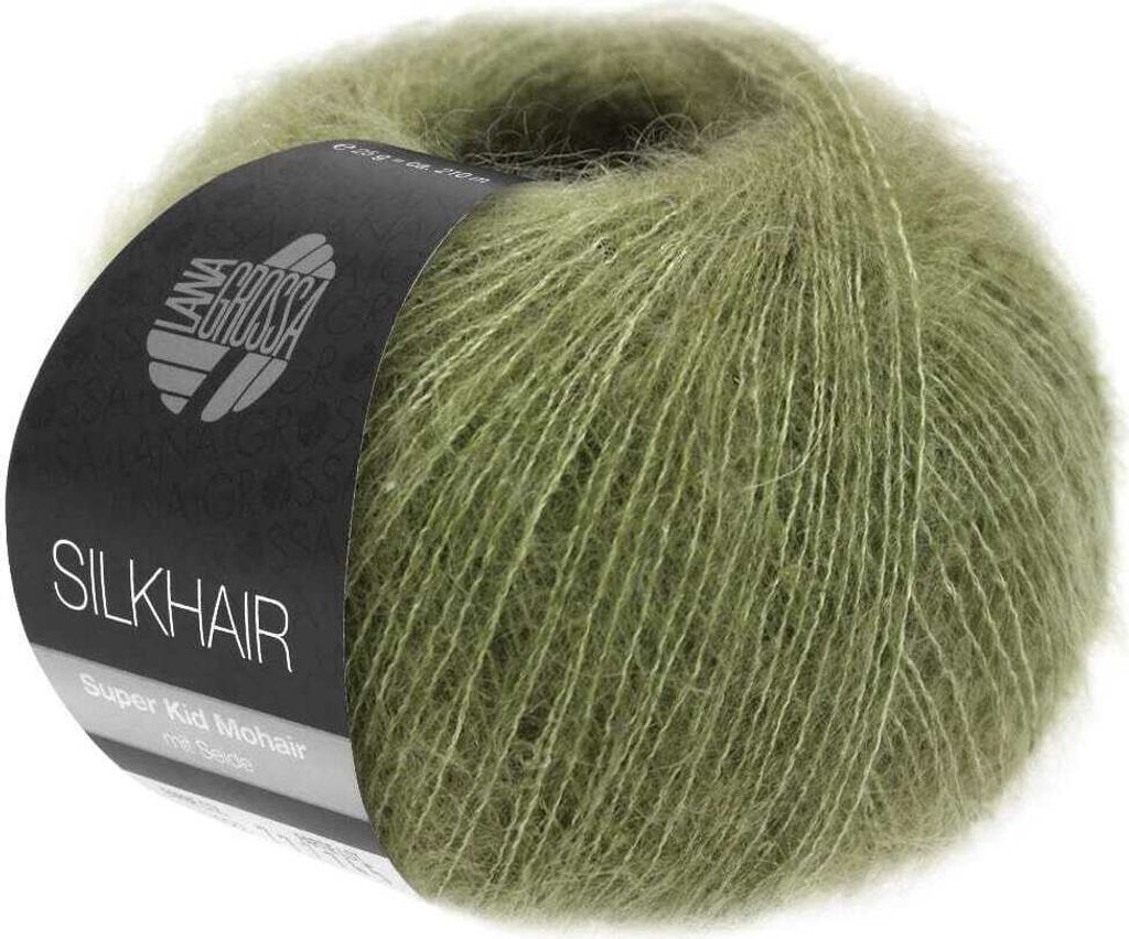 Lana Grossa - Silkhair 0166 oliv