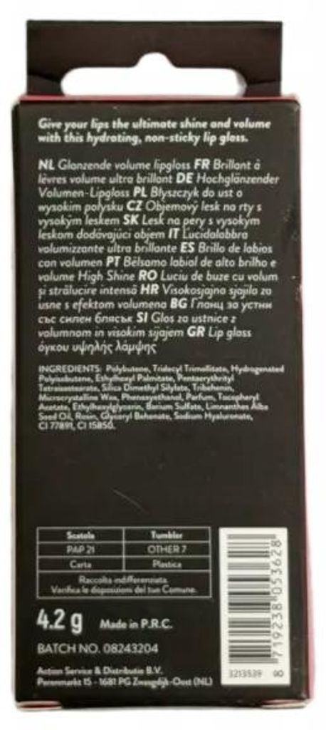 Błyszczyk Do Ust Max & More High Shine Lip Gloss Bloom