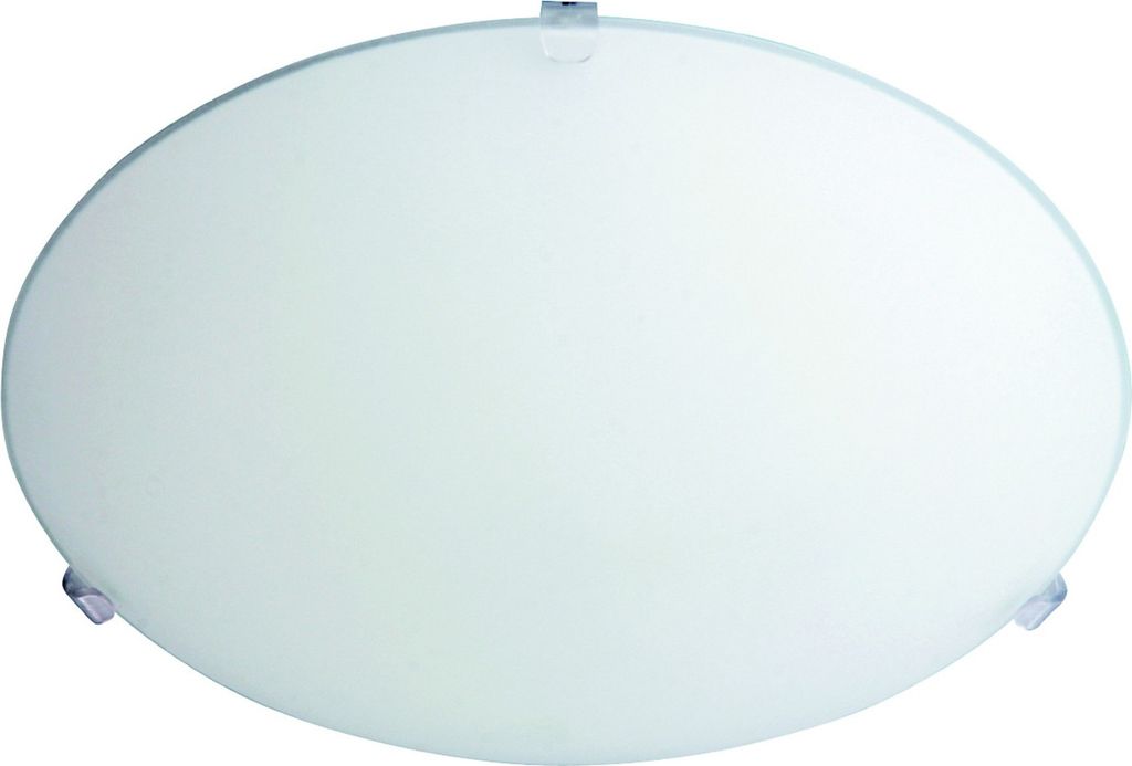 Rabalux 1803 Deckenleuchte 1 Spot Simple, E27-Kunststoff, weiß, rund, Standard, ø250mm