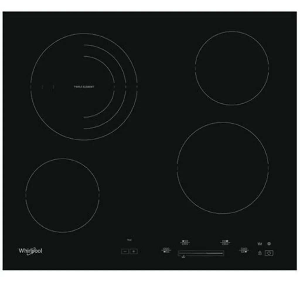 Plaque vitrocéramique Whirlpool AKT 8900 BA pour cuisson rapide 4 zones
