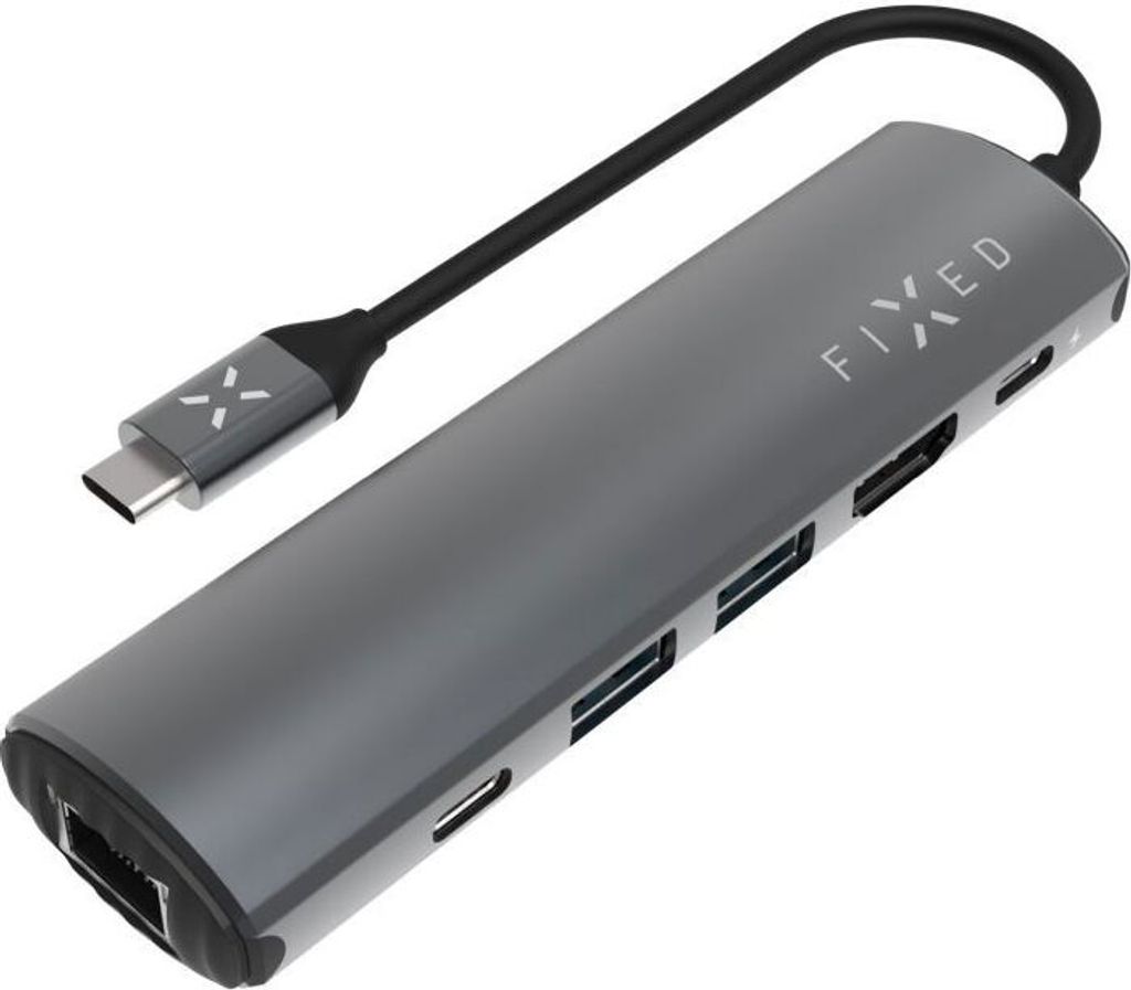 Fixed | 6-port USB-C HUB Pro für Laptops und Tablets