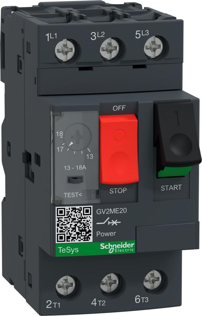 Motorový jistič 7,5kW 230÷690VAC DIN vypínač nakrátko 223A Obrázek produktu 