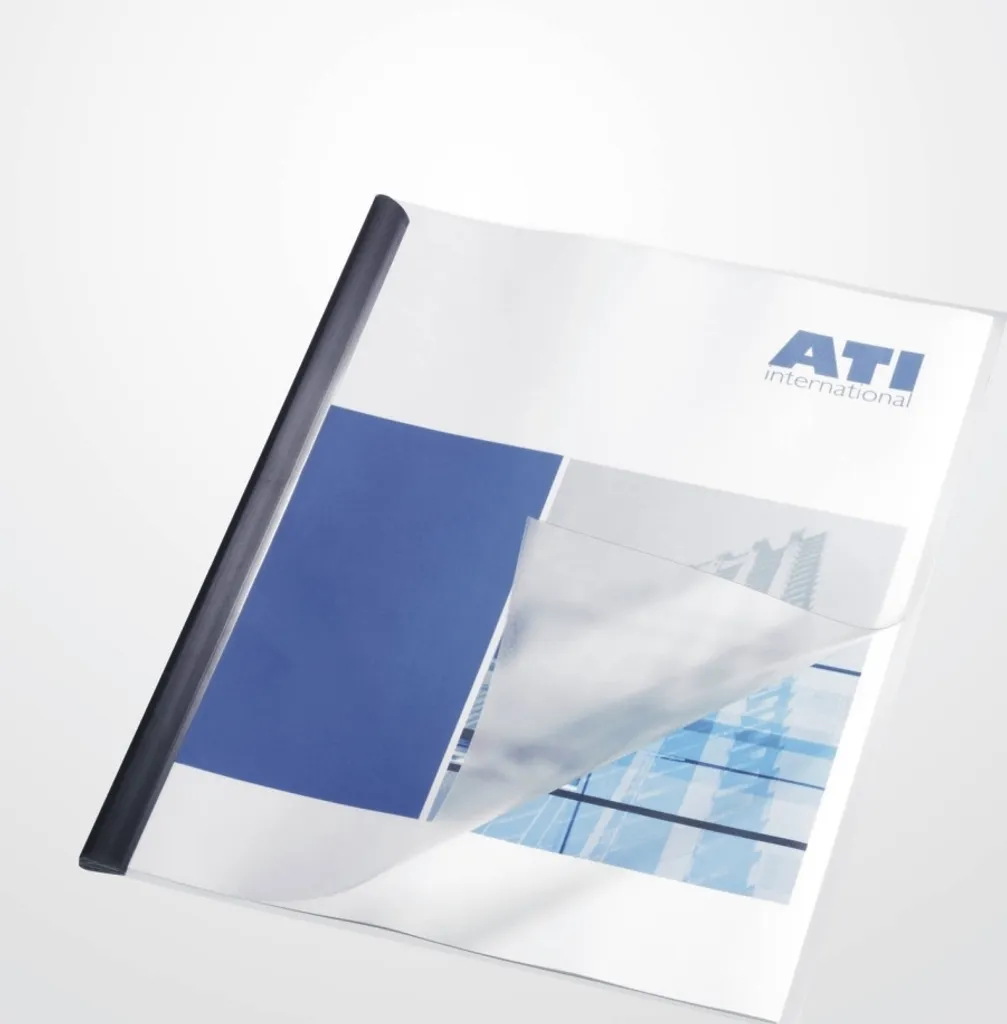 Set 50 Copertine A4 DURABLE 293919 - Trasparenza Premium per Report - 5