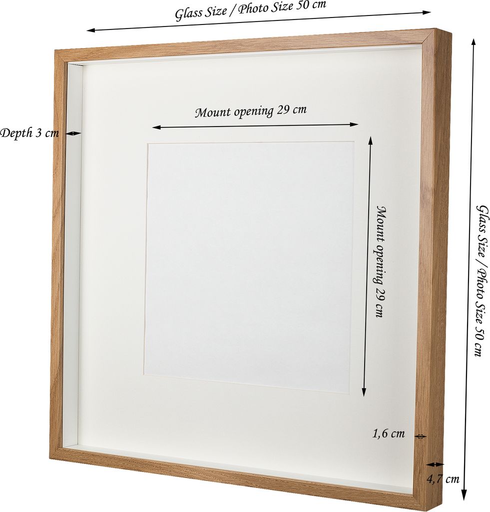BD ART 50x50 obrazový rám 3D k vyplnění objektu rám Rám pro Obrázek produktu 8