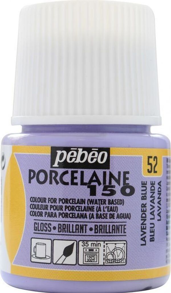 Pebeo Porcelaine 150, 45 ml, 52 Lavendelblau