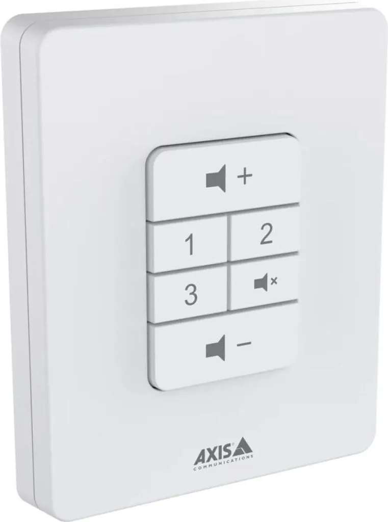 Régulateur de volume Axis C8310 blanc : fini les réglages audio complexes