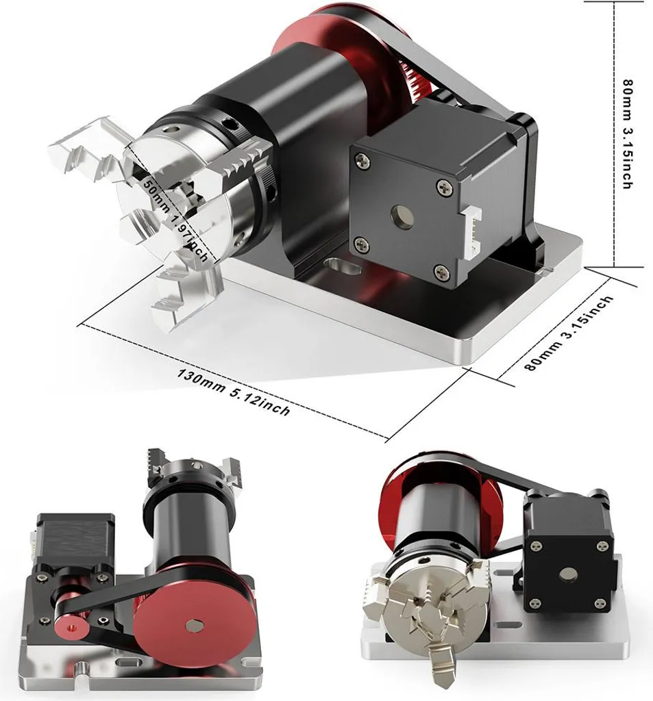 Module rotatif CNC 4 axes : la solution pour graver sans distorsion - 2