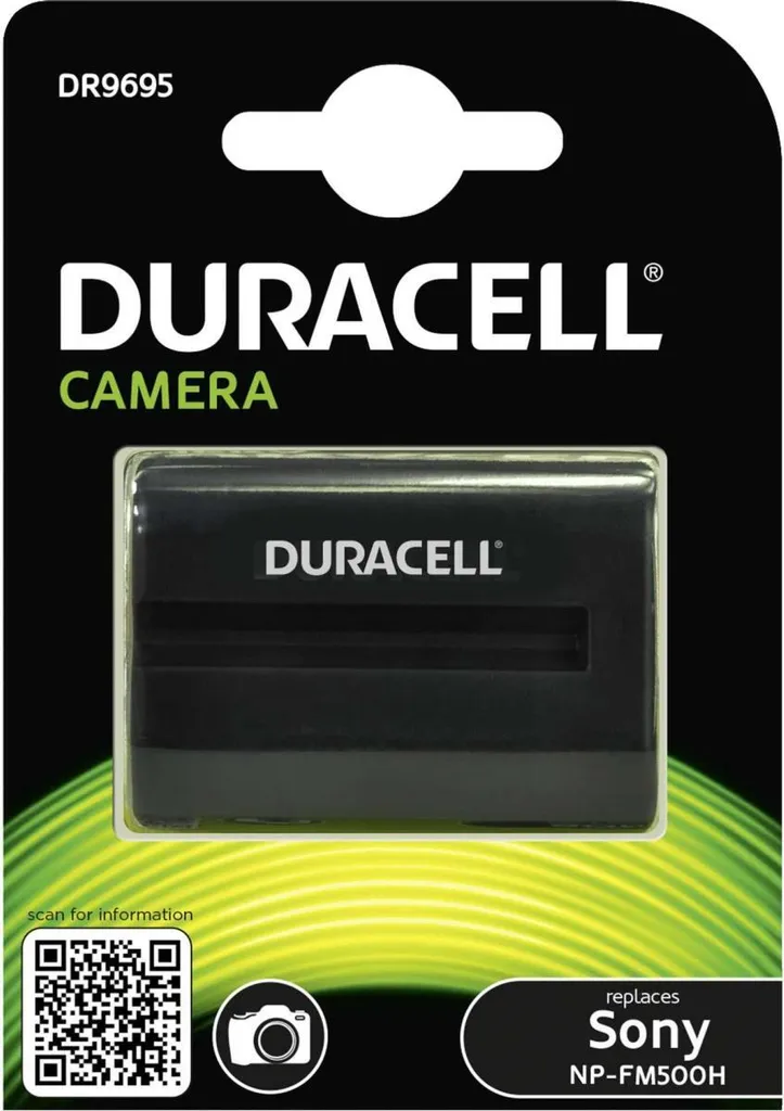 Ricambio Batteria Sony NP-FM500H Duracell - 1400mAh Li-Ion Alta Qualità