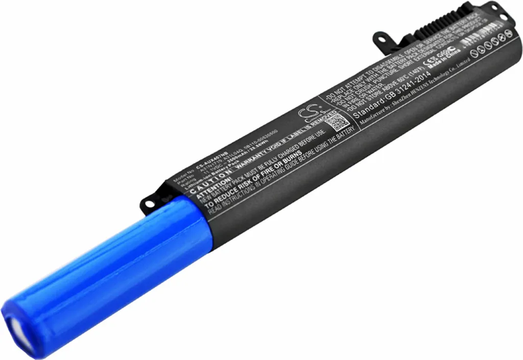Batterie Lithium-Ion Asus A407U A407U-ABV434T - Longue Autonomie 33Wh