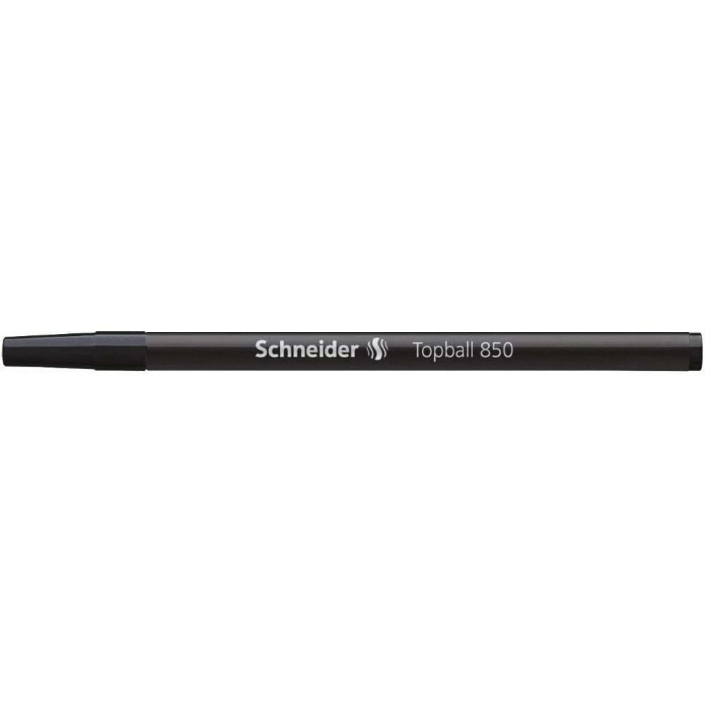 A black pen with the brand name and model number printed on it, isolated on a white background.