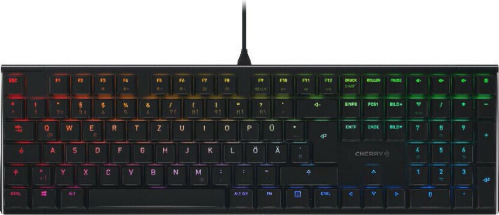 CHERRY MX 10.0N, Kabelgebunden, USB, Mechanischer Switch, Produktbild 
