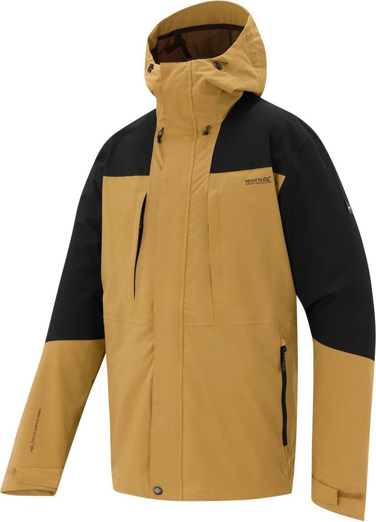 Regatta Wanderjacke Freesdale für Herren Wasserdicht, Größe:3XL, Farbe:Braun