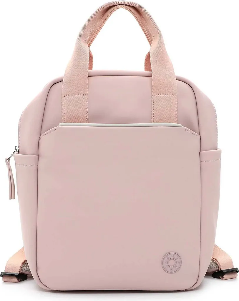 Zaino Donna SURI FREY Besty Rosa - Scomparto Laptop e Design Vegan