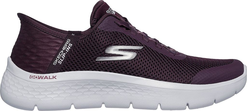 Skechers 124836BURG Damen-Sneaker in Bordeaux für Alltag Produktbild 