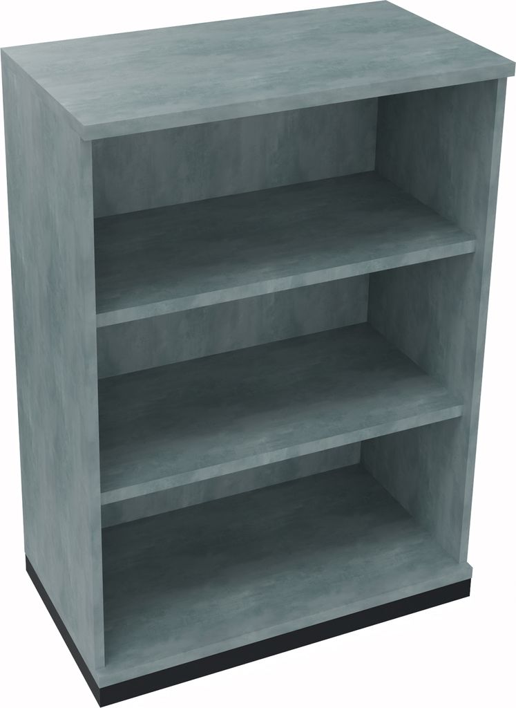 Regal 3OH B800xT442xH1133mm Anthrazit-Metallic/Beton