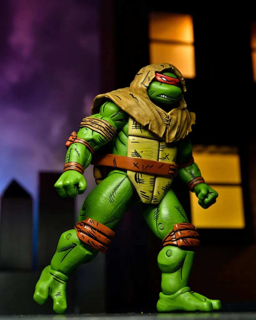 Figurine de Collection Raphaël TMNT 18 cm Style Mirage Comics Retro - 3