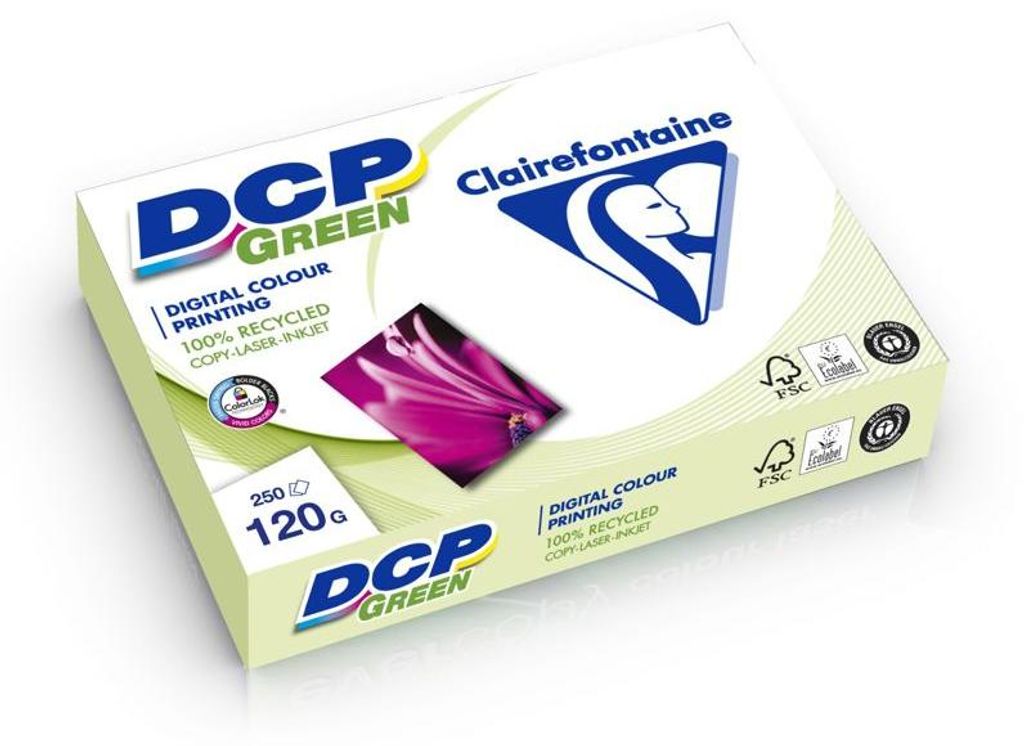 Clairefontaine DCP green 50027C - 120g/m² DIN-A4 - 250 Produktbild 