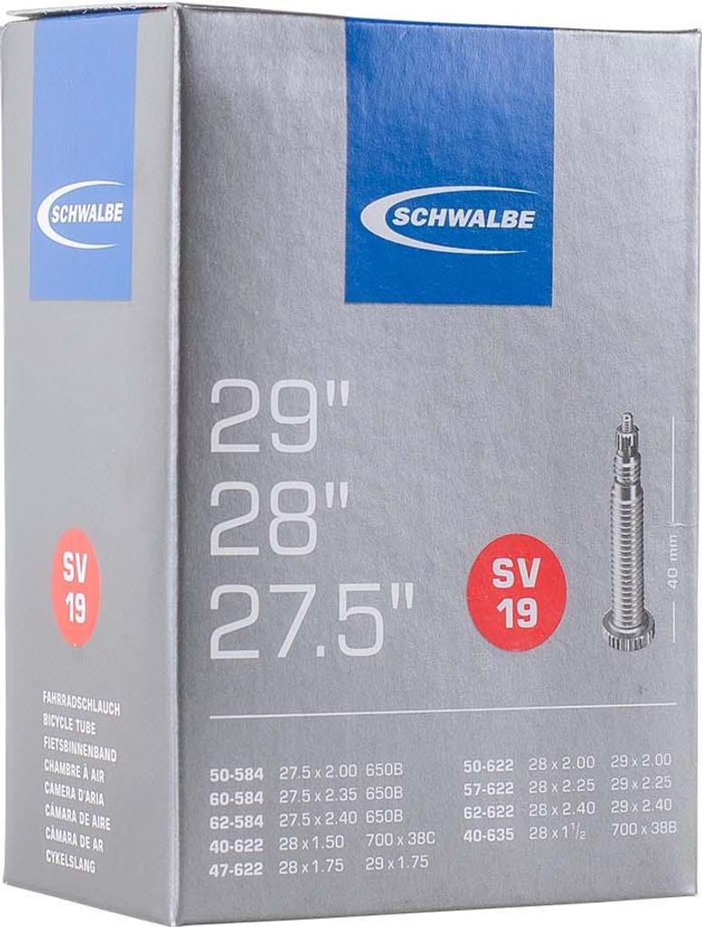 Tube (SV19) - 29/28/27,5'' (40/62-584/635) - Presta Image du produit 