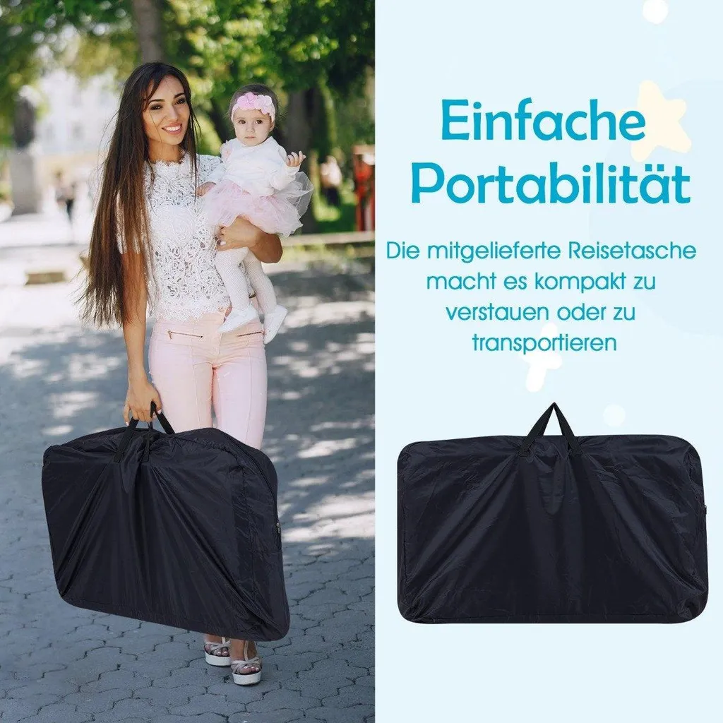Lit bébé mobile gris : la solution idéale pour garder bébé près de soi - 3
