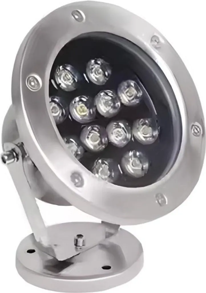 Projecteur LED Extérieur Orientable 24W IP68 pour Jardin et Allée