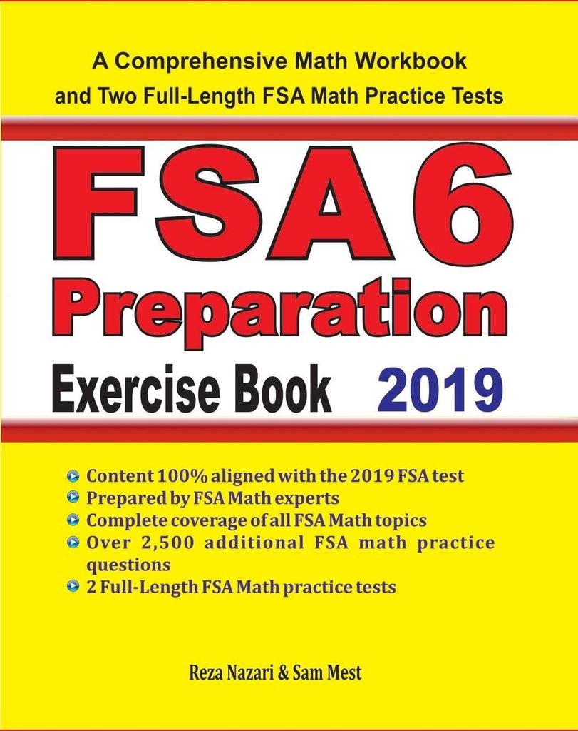 FSA 6 Math Preparation Exercise Book