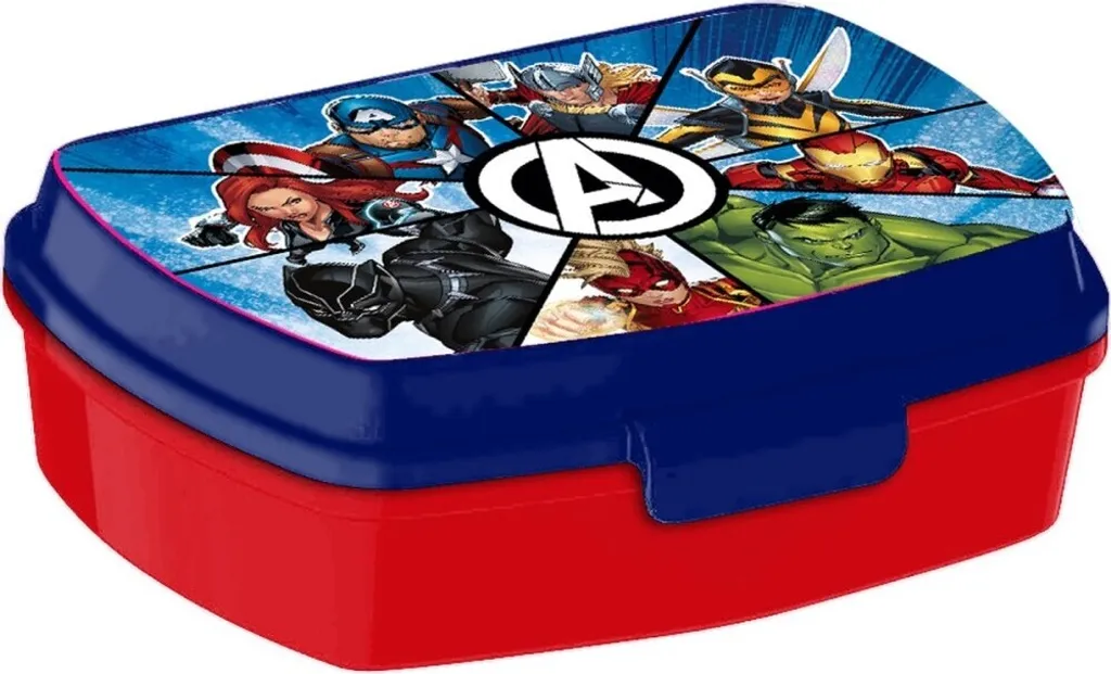 Marvel: Avengers - Set da pranzo: cestino per il pranzo e bottiglia d'acqua - 3