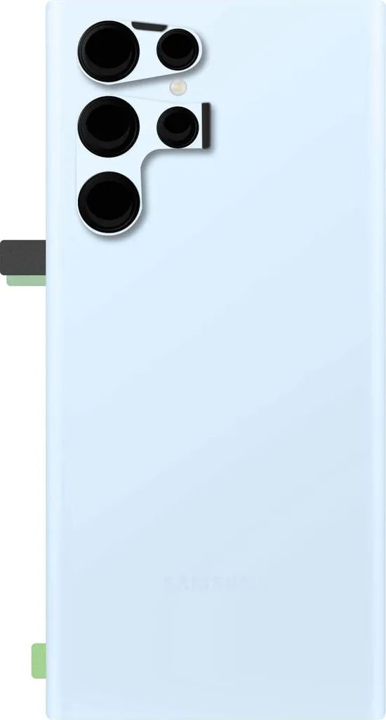 Réparer vitre arrière brisée Samsung S22 Ultra S908 Bleu GH82-27457G