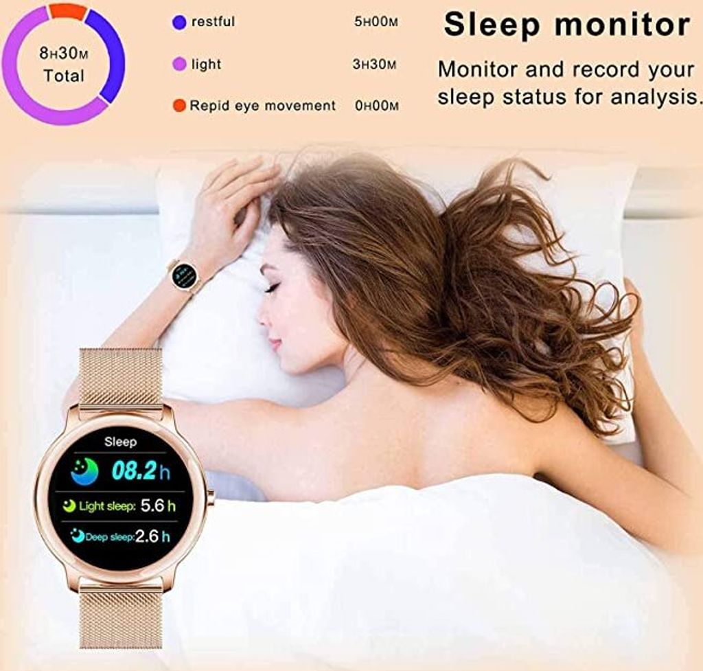 HOT Fitness Uhren Damen Fitness Tracker Test Fitness Tracker