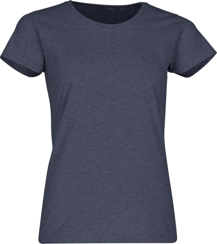 Fruit of the Loom Valueweight T Lady-Fit Farbe: vintage navy meliert Größe: 2XL