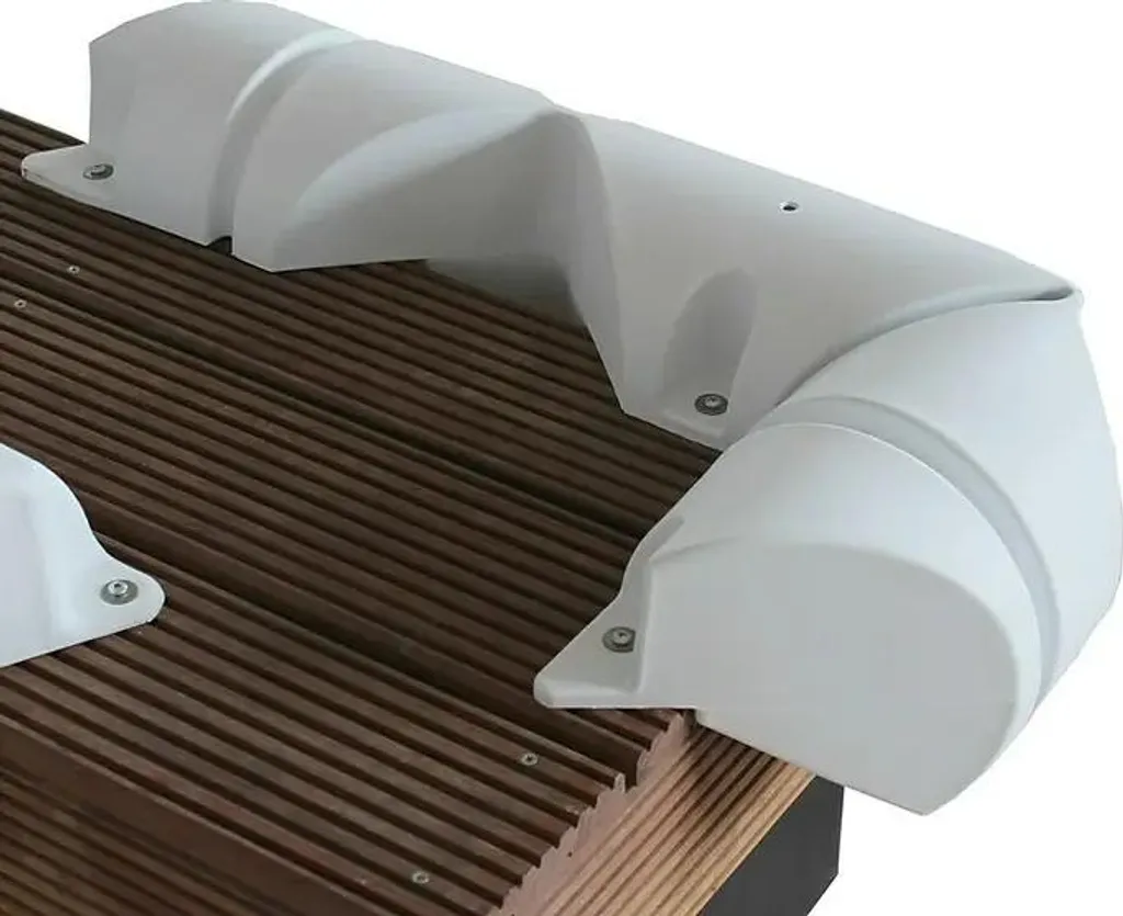 Talamex Dock Bow White - Protection proue durable et résistante