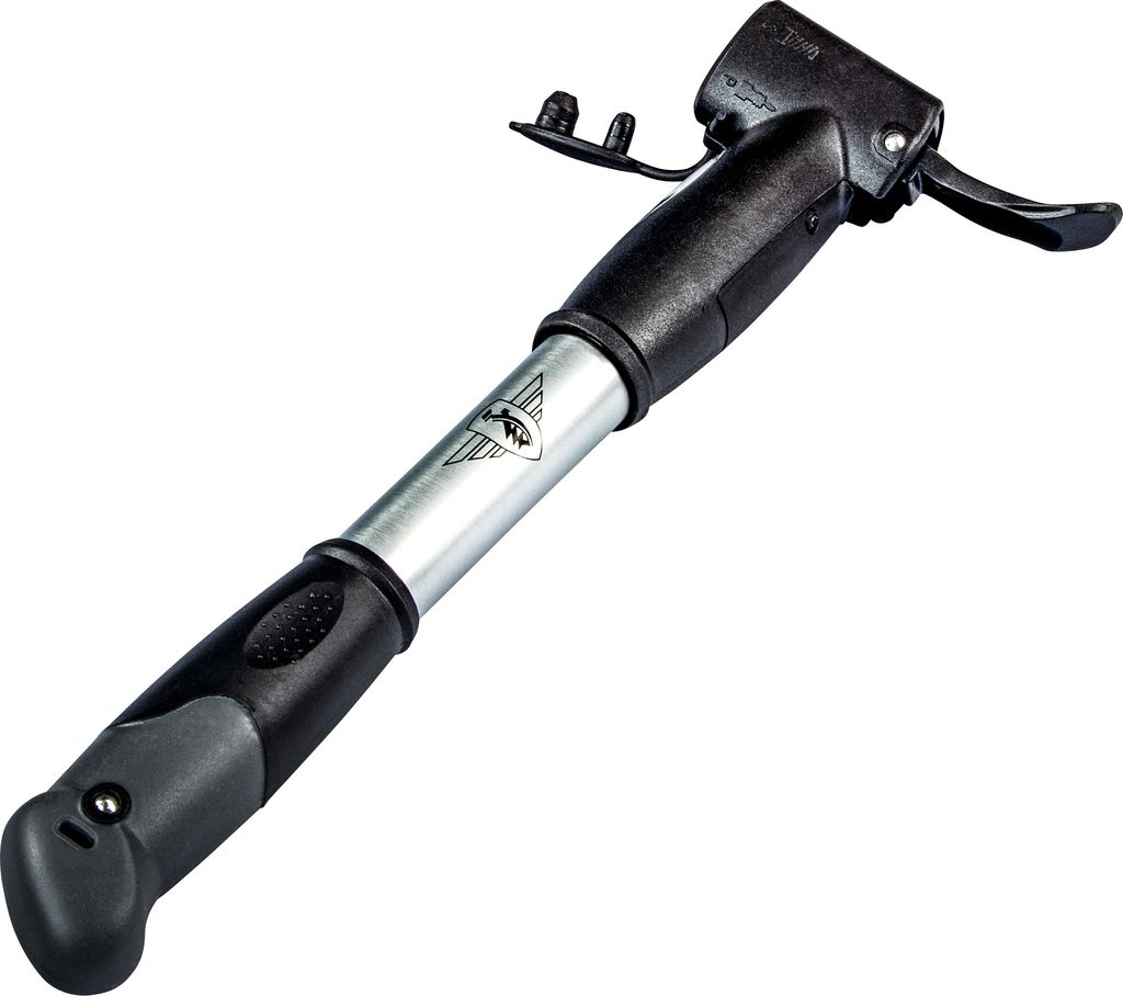 Zündapp Miniluftpumpe für Fahrräder Aluminium Fahrradpumpe Luftpumpe Fahrrad universal AV DV FV