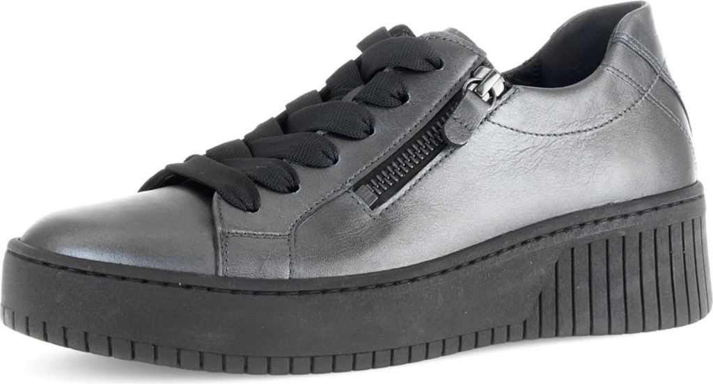 Gabor Sportliche Schnürschuhe Damen 31393135333933 Silber 39 EU