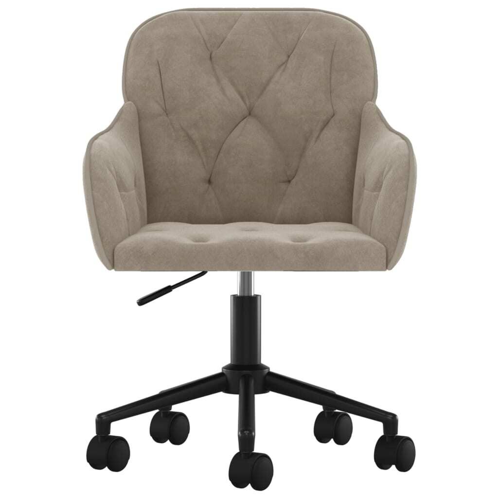 "Winterschlussverkauf "Gaming Chair - CLORIS - Bürostuhl - Ergonomischer und langlebig - Drehbar Hellgrau Samt - 56 x 61 x (78-86) cm - NeuMöbel4...